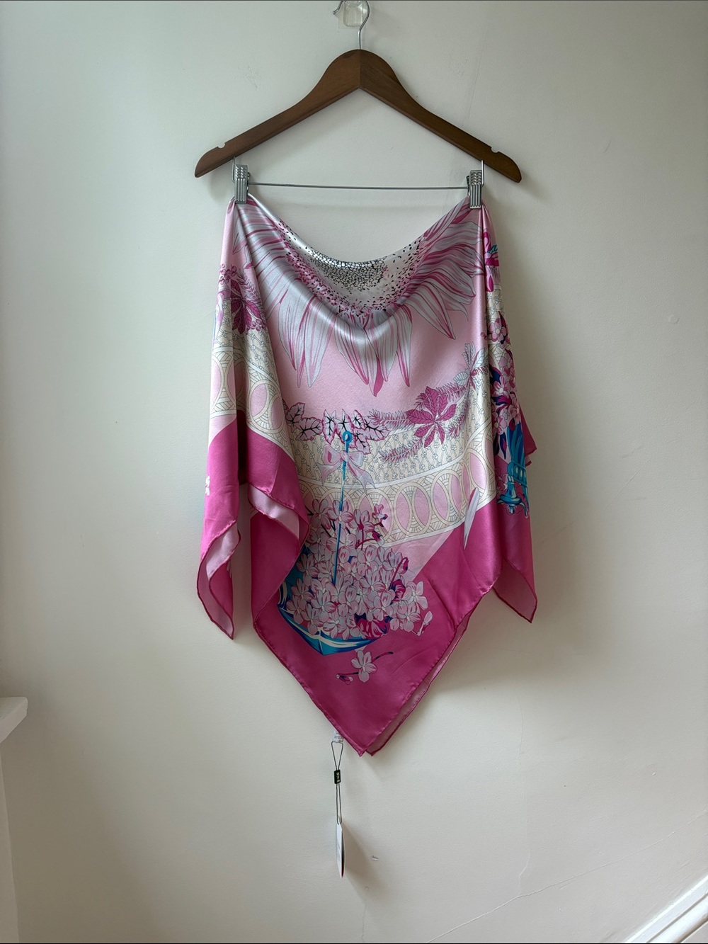 NWT Mulberry Sulk scarf 106cmx106xm - Picture 11 of 11